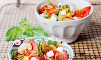 Lauwarmer Antipasti-Salat